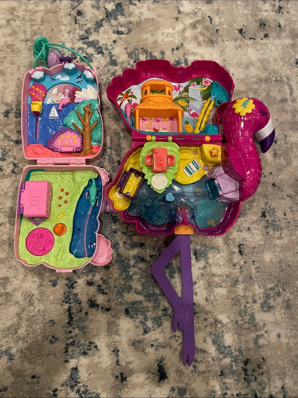 Polly Pocket Pink Playset bags